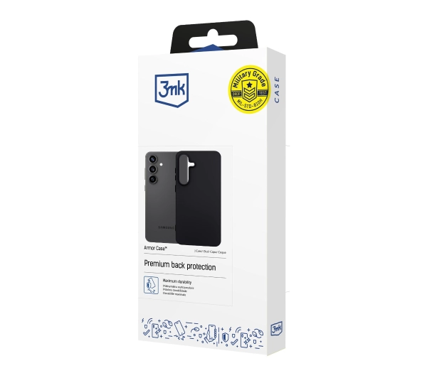 3mk Matt Case do Samsung Galaxy S25 FE Czarny