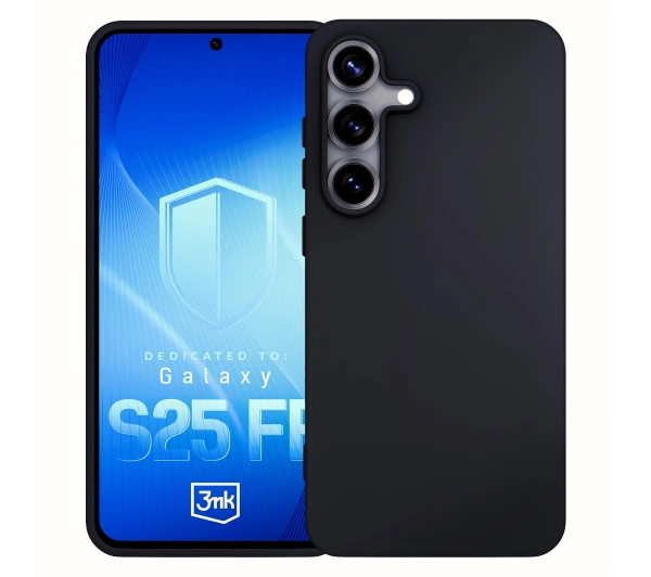 3mk Matt Case do Samsung Galaxy S25 FE Czarny