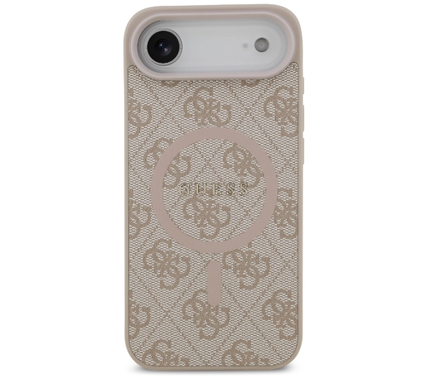 Guess 4G Ring Classic Logo MagSafe do iPhone Air różowy