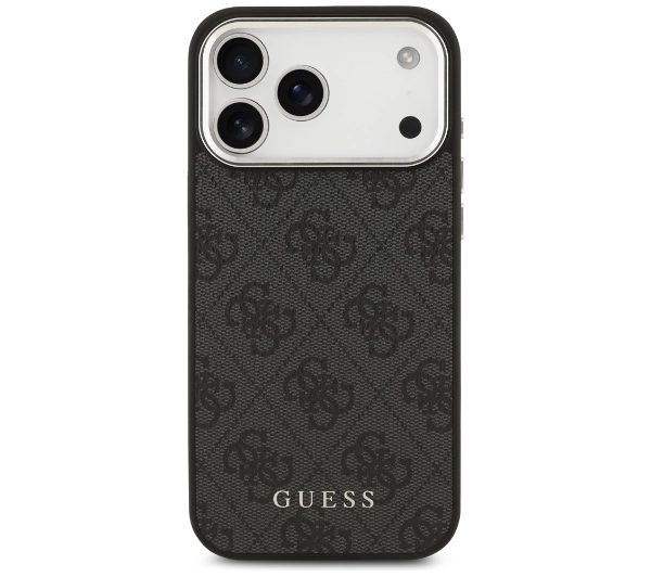 Guess 4G Classic Logo MagSafe do iPhone 17 Pro Max czarny