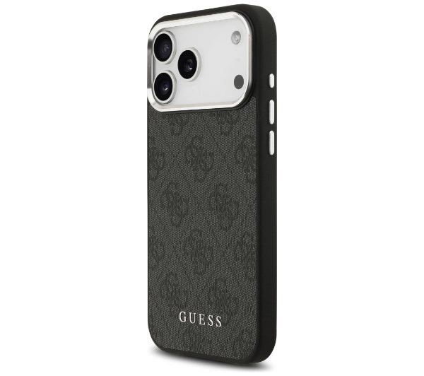 Guess 4G Classic Logo MagSafe do iPhone 17 Pro Max czarny