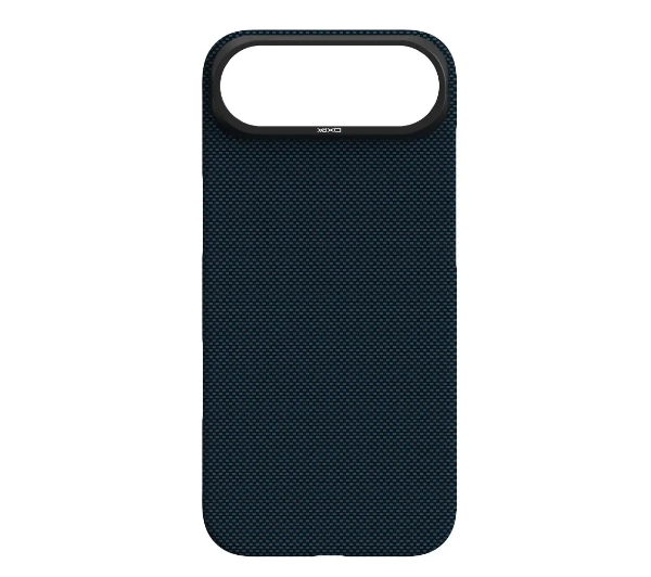 Yaxo Etui na telefon Aramid Fiber Ultra Slim Case MagSafe iPhone 17 Air Electric Blue