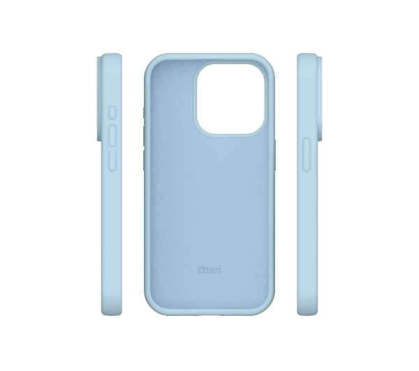 Etteri Silicone Case do iPhone 15 Pro Max Niebieski