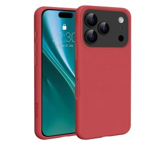 Etteri Silicone Case do iPhone 17 Pro Malinowy
