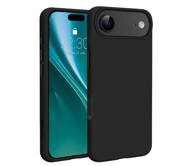 Etteri Silicone Case do iPhone 17 Czarny