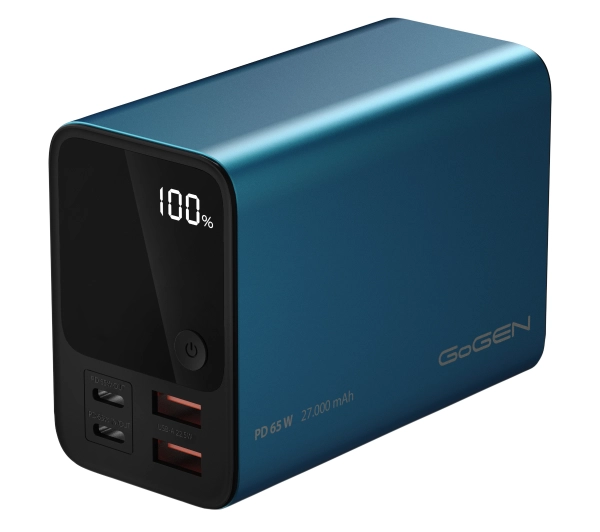 Powerbank GoGen PB270001BL 27000 mAh niebieski