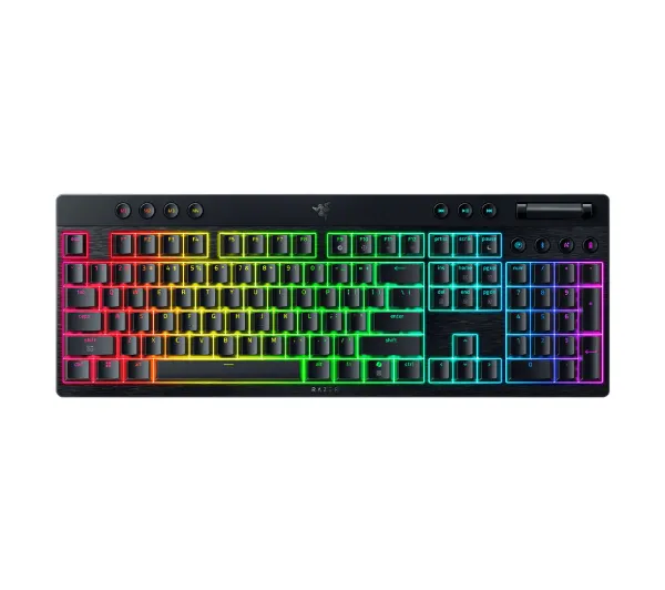 Razer BlackWidow V4 Low-Profile HyperSpeed Orange Tactile Czarny