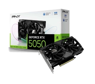 PNY GeForce RTX 5050 Single Fan 8GB GDDR6 128bit DLSS 4 - Kup na Raty - RRSO 0%