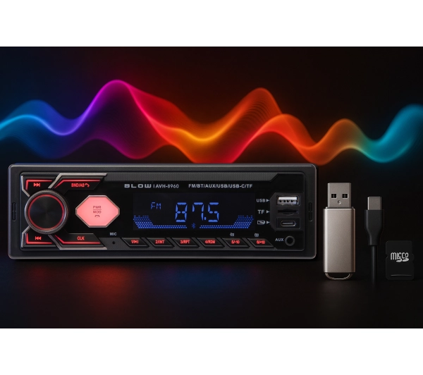 BLOW AVH-8960 z USB/SD 4x 45W Bluetooth
