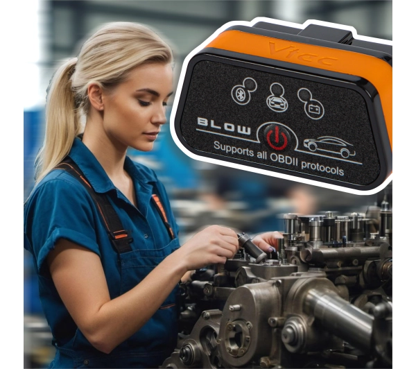 BLOW Vtec iTRON Interfejs diagnostyczny OBD2 Bluetooth
