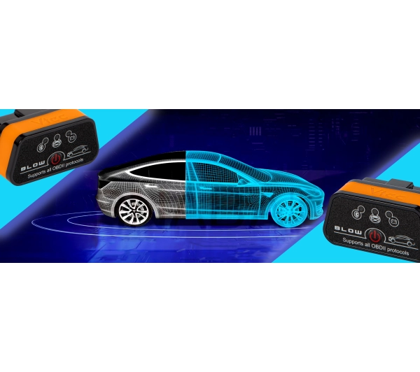 BLOW Vtec iTRON Interfejs diagnostyczny OBD2 Bluetooth