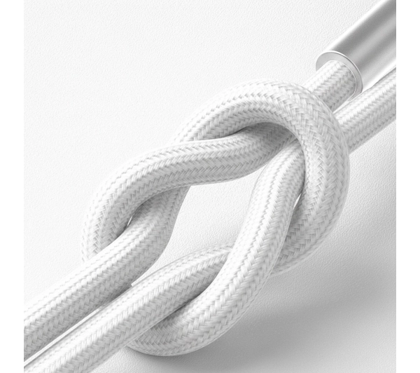 3mk Hyper Cable N-SERIES USB-C do USB-C 1m 20V/3 A 60W Biały