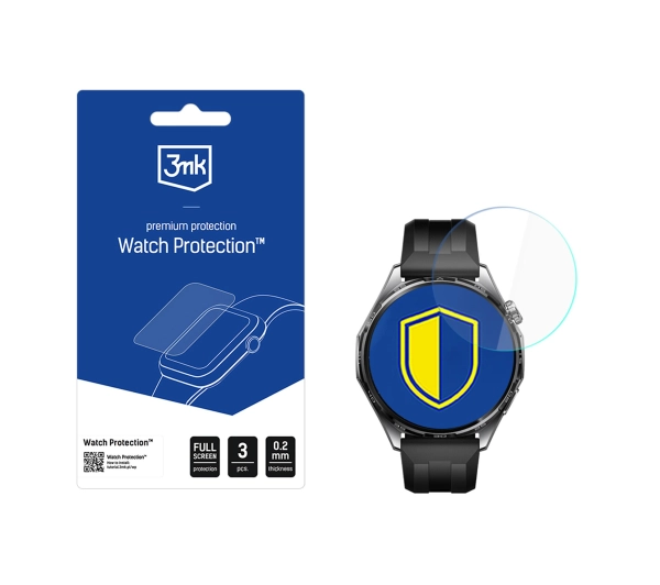 Szkło hybrydowe 3MK Watch Protection do Huawei Watch GT 6 46mm