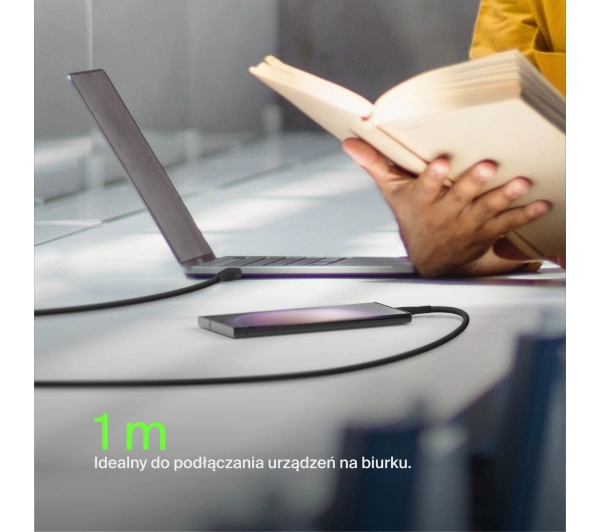 Belkin BoostCharge USB-C do USB-C 60W 1m Czarny