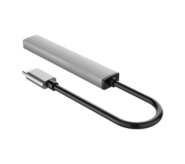 Orico AH-12F-GY-BP USB-C 3xUSB-A Szary