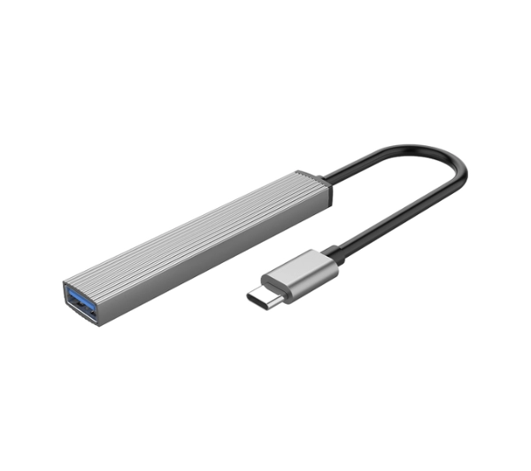 Orico AH-12F-GY-BP USB-C 3xUSB-A Szary