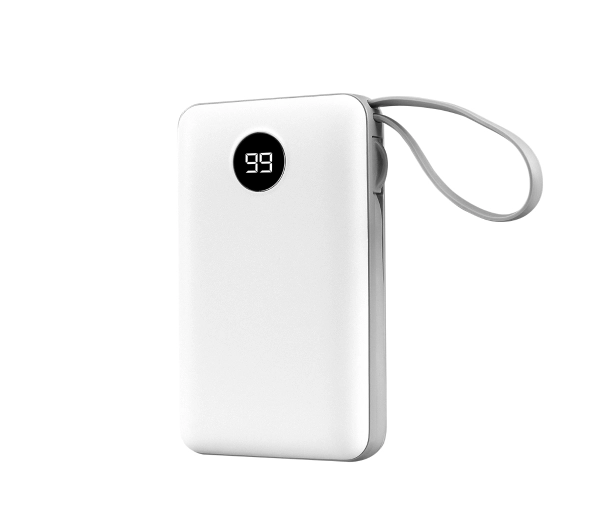 S-Link P102 10000mAh Wbudowany kabel 10W Biały