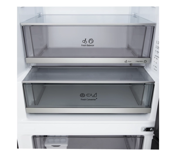 LG GBBW322CEV Funkcje AI Pełny No Frost 203cm Komora świeżości Zdalne sterowanie Ciemny grafit stal - Kup na Raty - RRSO 0%