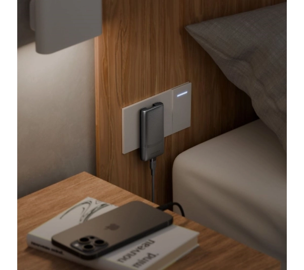 Energea TravelWorld Edge 65W 2x USB-C Grafitowy