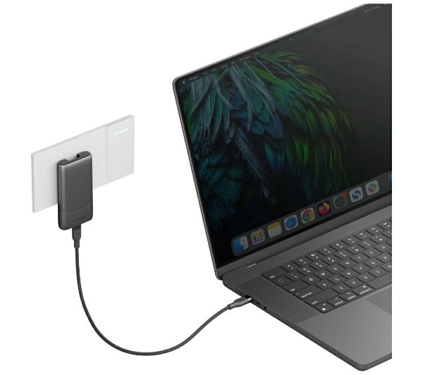 Energea TravelWorld Edge 65W 2x USB-C Grafitowy