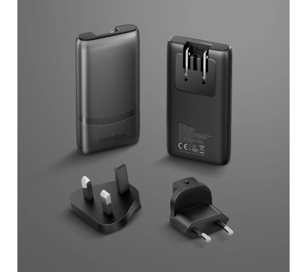 Energea TravelWorld Edge 65W 2x USB-C Grafitowy