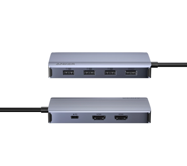 Anker PowerExpand A83740A2 7w1 10Gbps USB-C Szary
