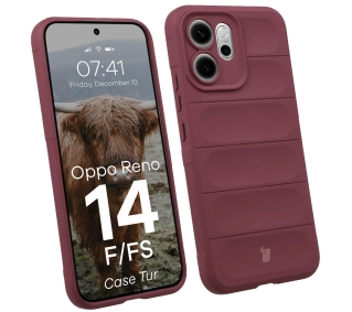 Bizon Pancerne Tur do Oppo Reno 14 F / FS Fioletowy