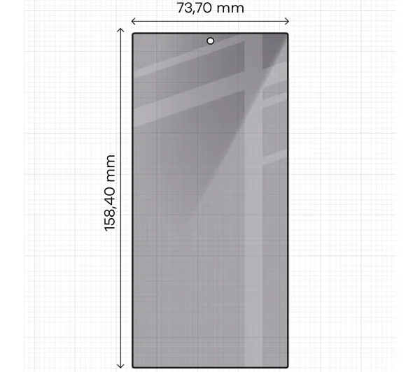 Bizon prywatyzujące pełne Edge Shadow Duo do Samsung Galaxy S24 Ultra