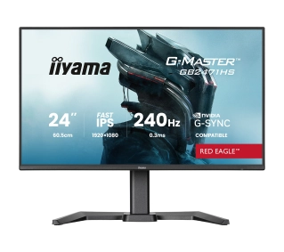 iiyama G-Master Red Eagle GB2471HS-B1 23,8" Full HD Fast IPS 240Hz 0,3 MPRT Gamingowy - Kup na Raty - RRSO 0%