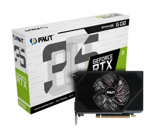 Palit GeForce RTX 3050 StormX 6GB GDDR6 96bit DLSS - Kup na Raty - RRSO 0%