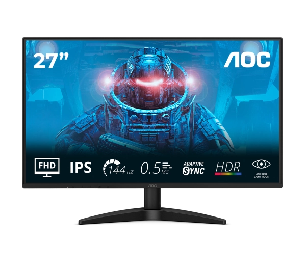 AOC 27B36X 27" IPS Full HD 144Hz 0,5ms MPRT Gamingowy