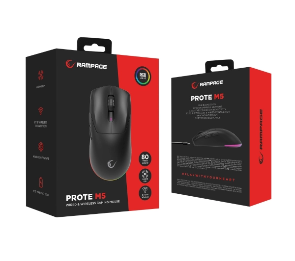 Rampage Prote M5 Czarny