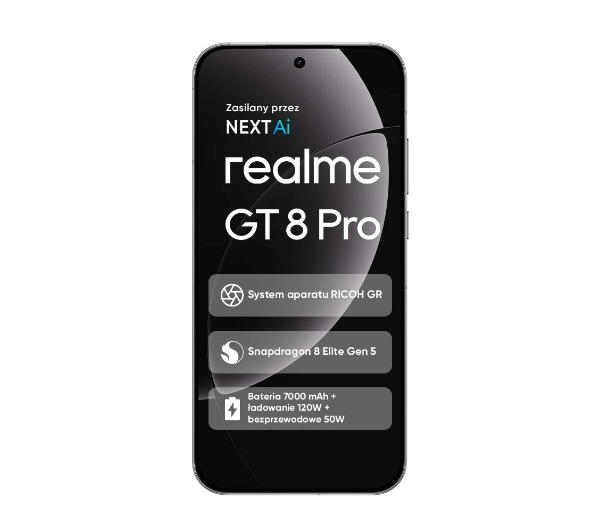 realme GT 8 Pro 12/256GB 6,79" 144Hz 200Mpix Biały - Kup na Raty - RRSO 0%