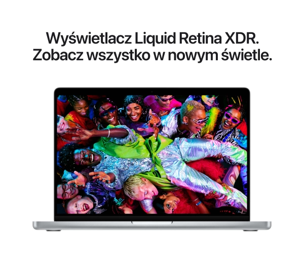 Apple MacBook Pro 2025 14,2" M5 24GB RAM 1TB Dysk macOS Srebrny 96W Funkcje AI - Kup na Raty - RRSO 0%