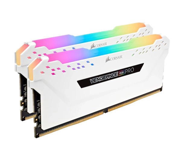 Corsair Vengeance RGB Pro DDR4 32GB (2x16GB) 3200 CL16 Biały - Kup na Raty - RRSO 0%