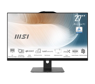 MSI Modern AM272P 1MG-1274EU Core 7 150U 27" 16GB RAM 1TB Dysk SSD Win11 Pro Czarny - Kup na Raty - RRSO 0%