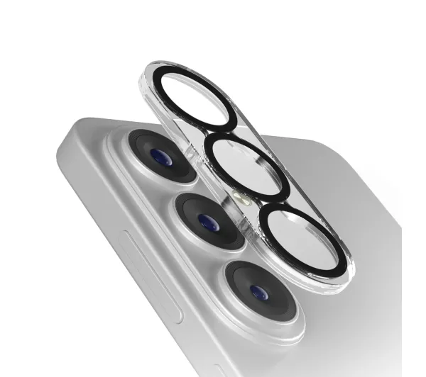 SBS Szkło ochronne SBS na tylną kamerę do Samsung Galaxy S26 - z czarną ramką