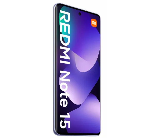 Xiaomi REDMI Note 15 8/256GB Funkcje AI 6,77" 120Hz 108Mpix Purpurowy - Kup na Raty - RRSO 0%