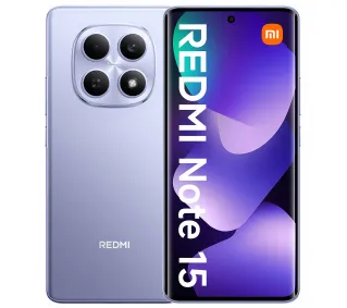 Xiaomi REDMI Note 15 8/256GB Funkcje AI 6,77" 120Hz 108Mpix Purpurowy - Kup na Raty - RRSO 0%