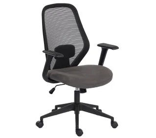 Cobra Office One HF307GY Biurowy do 150kg Tkanina Szary - Kup na Raty - RRSO 0%