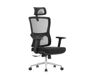 Cobra Office Expert HF700BK Biurowy do 150kg Tkanina Czarny - Kup na Raty - RRSO 0%