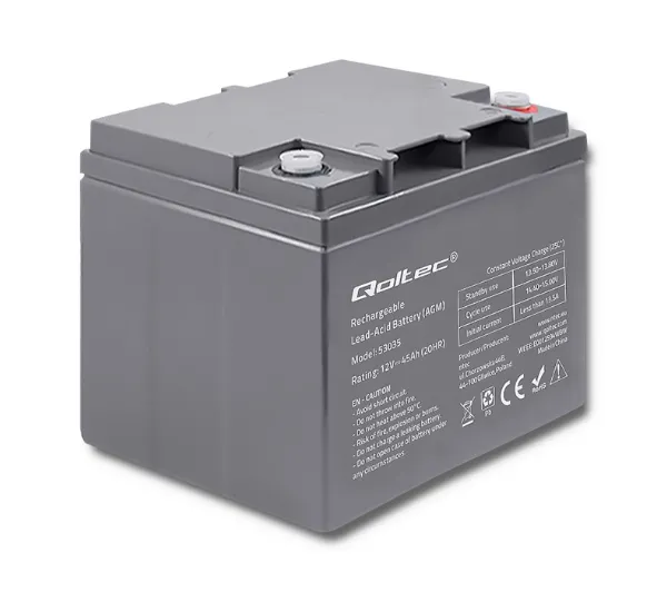 Qoltec 53035 AGM 12V 45Ah