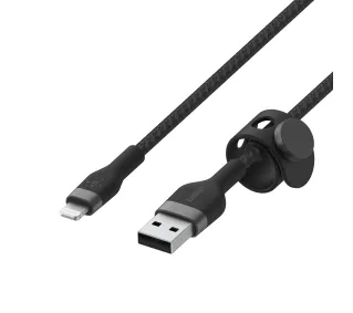 Belkin BoostCharge Pro Flex USB-A do Lightning 2m Czarny
