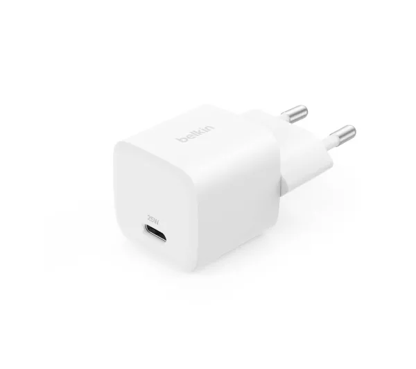 Belkin BOOST Charge 25W USB-C Ladegerät PD weiß WCA012kqWH