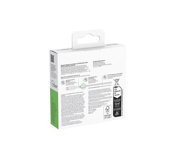Belkin BoostCharge Pro USB-A do Lightning 0,15m Biały