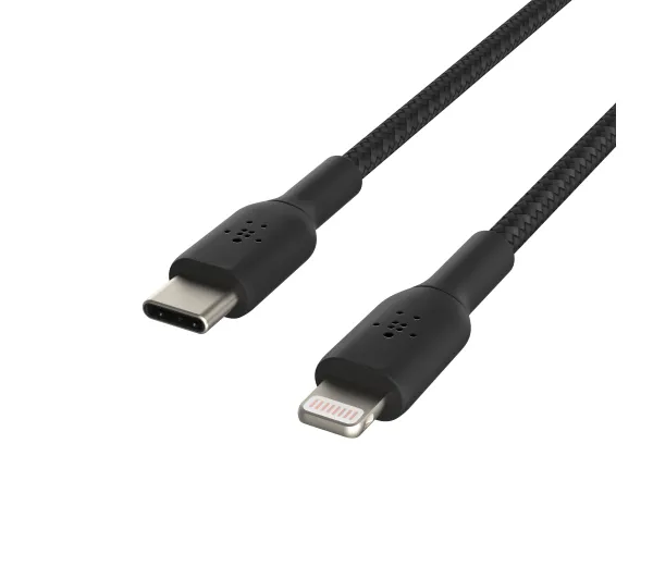 Belkin BoostCharge USB-C do Lightning 1m Czarny