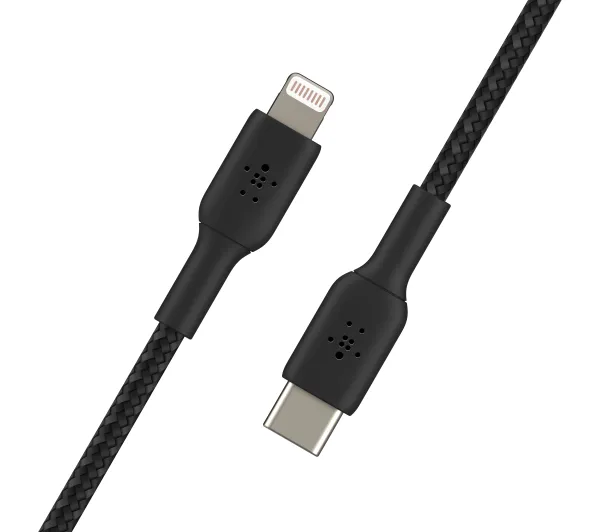 Belkin BoostCharge USB-C do Lightning 1m Czarny