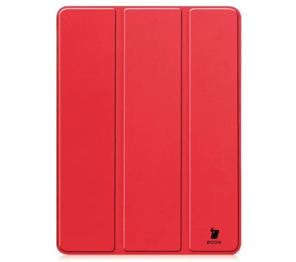 Bizon Case Tab Lizard z klapką do iPad Pro 11" 2025 / 2024 Czerwony