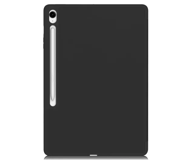 Bizon Case Tab Lizard z klapką do Samsung Galaxy Tab S10 FE Plus Czarny