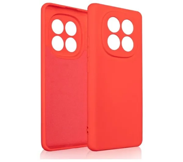 Beline Silicone do Xiaomi Redmi Note 14 Pro+ Czerwony